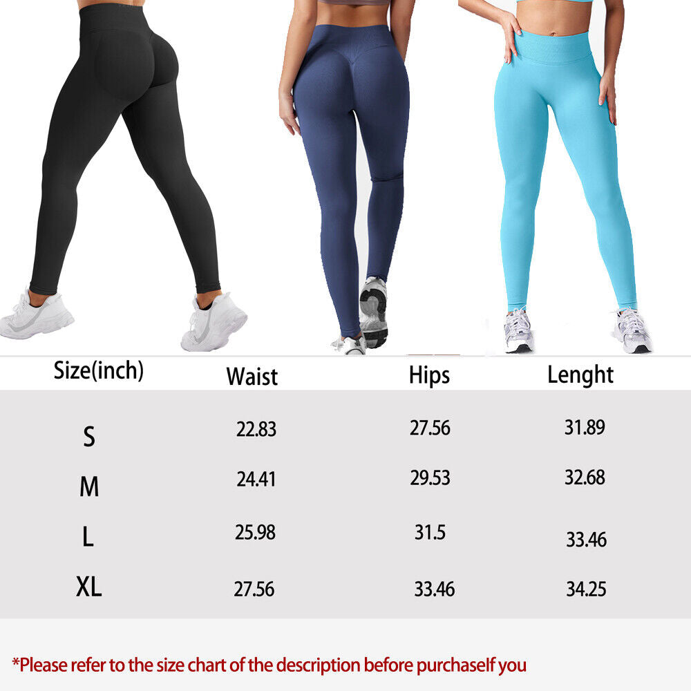 Women anti Cellulite Yoga Pants Push up Tik Tok Leggings Bum Butt Lift Sport Gym