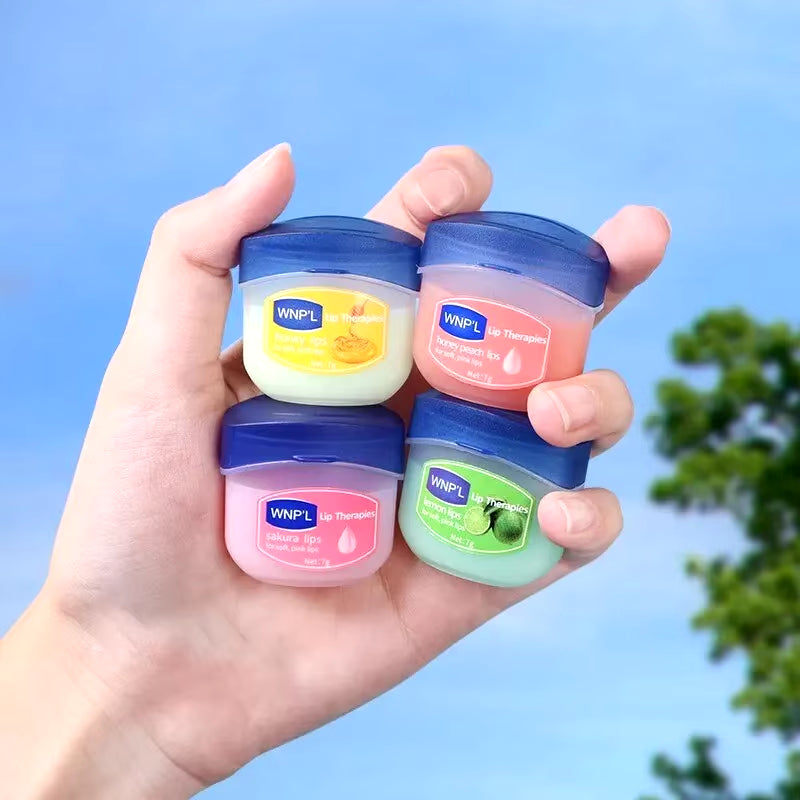 4/6/8Pcs Moisturizing Lip Balm Set Whitening Moisturizing Base Natural Plant Base Moisturizing Crack Lip Care Jelly Moisturizer